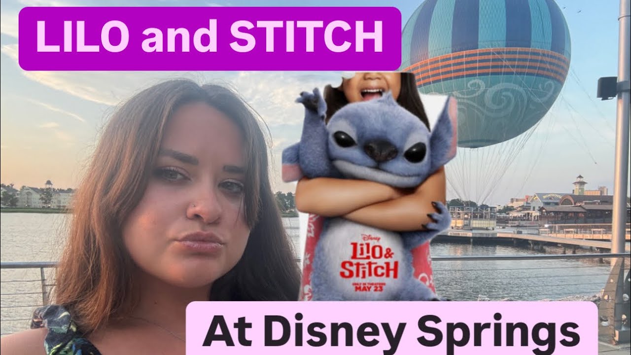 Lilo & Stitch Take Over Disney Springs! Full Movie Theater Experience + Merch Tour!