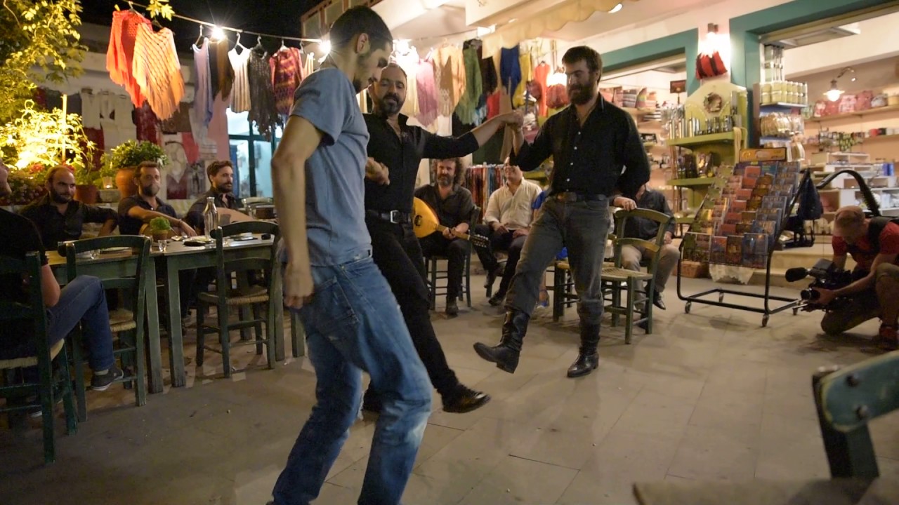 Ψαραντώνης & Ψαρογιώργης Ανωγειανός Πηδηχτός στο Περαχώρι Ανώγεια 6-6-2016