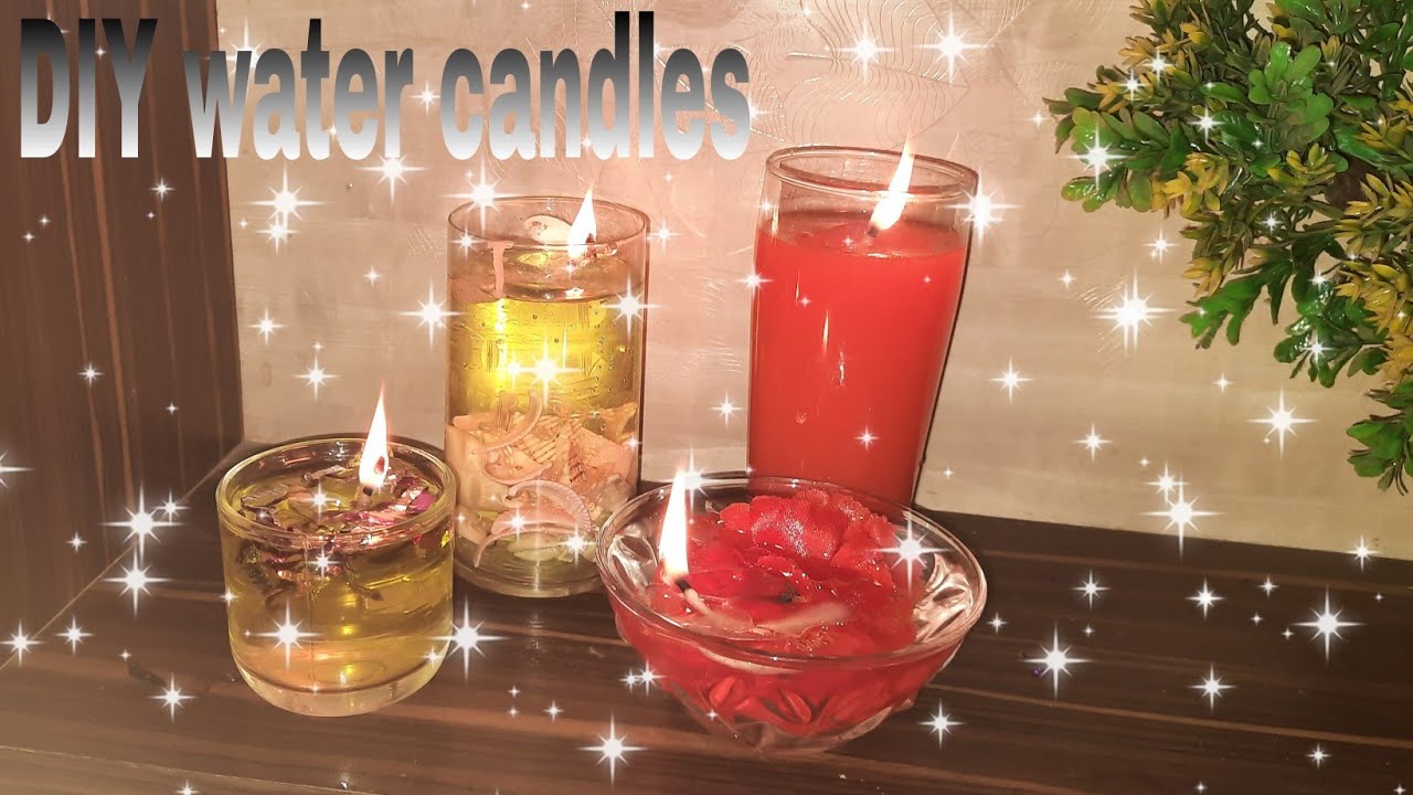 #watercandle #homedecor #trendingdiy DIY water candles| Floating candle| DIY home decoration idea