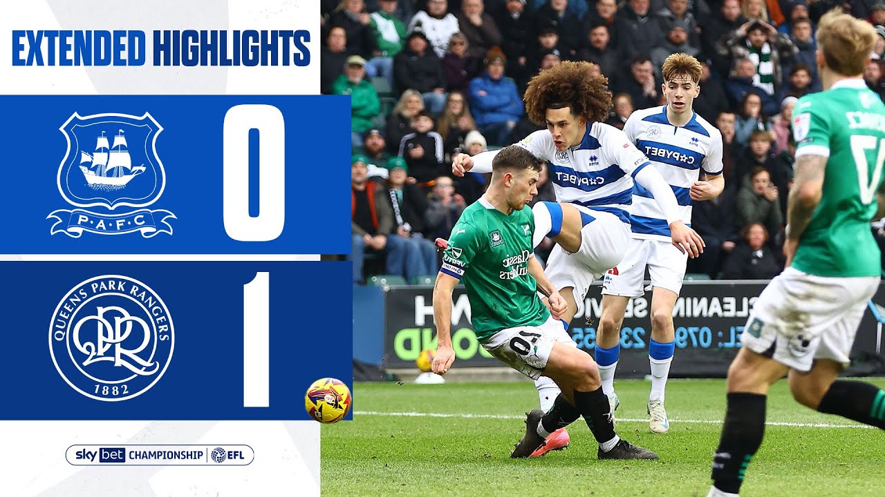 TAKING THE W FROM THE WEST COUNTRY | Extended Highlights | Plymouth 0-1 QPR
