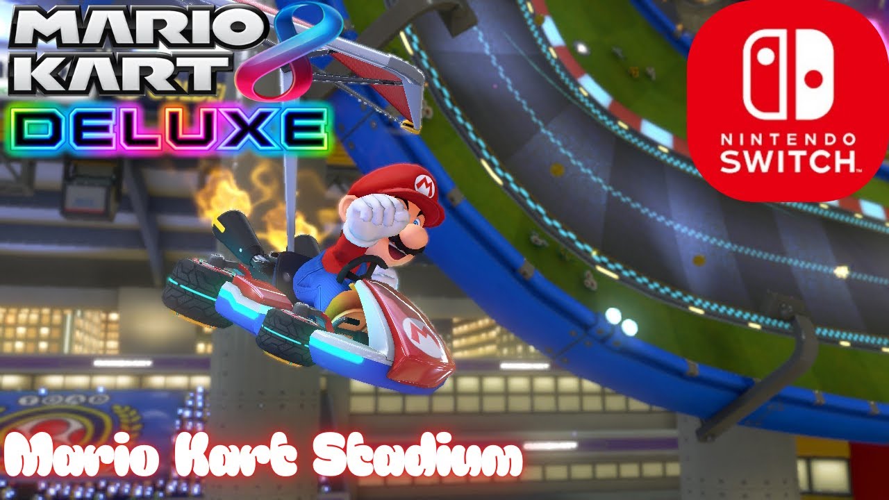 Mario Kart 8 Deluxe: Mario Kart Stadium (Official Video) - The Official Video Game Plushies Channel