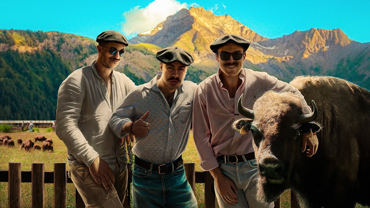 IL ÉLÈVE DES BISONS GÉANTS DANS LES ALPES (et on se fait embrouiller par des Lamas)