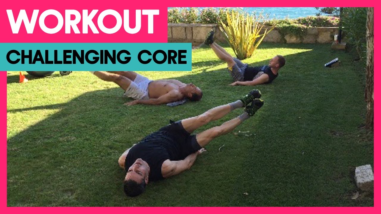 Challenging Body Weight Core Workout