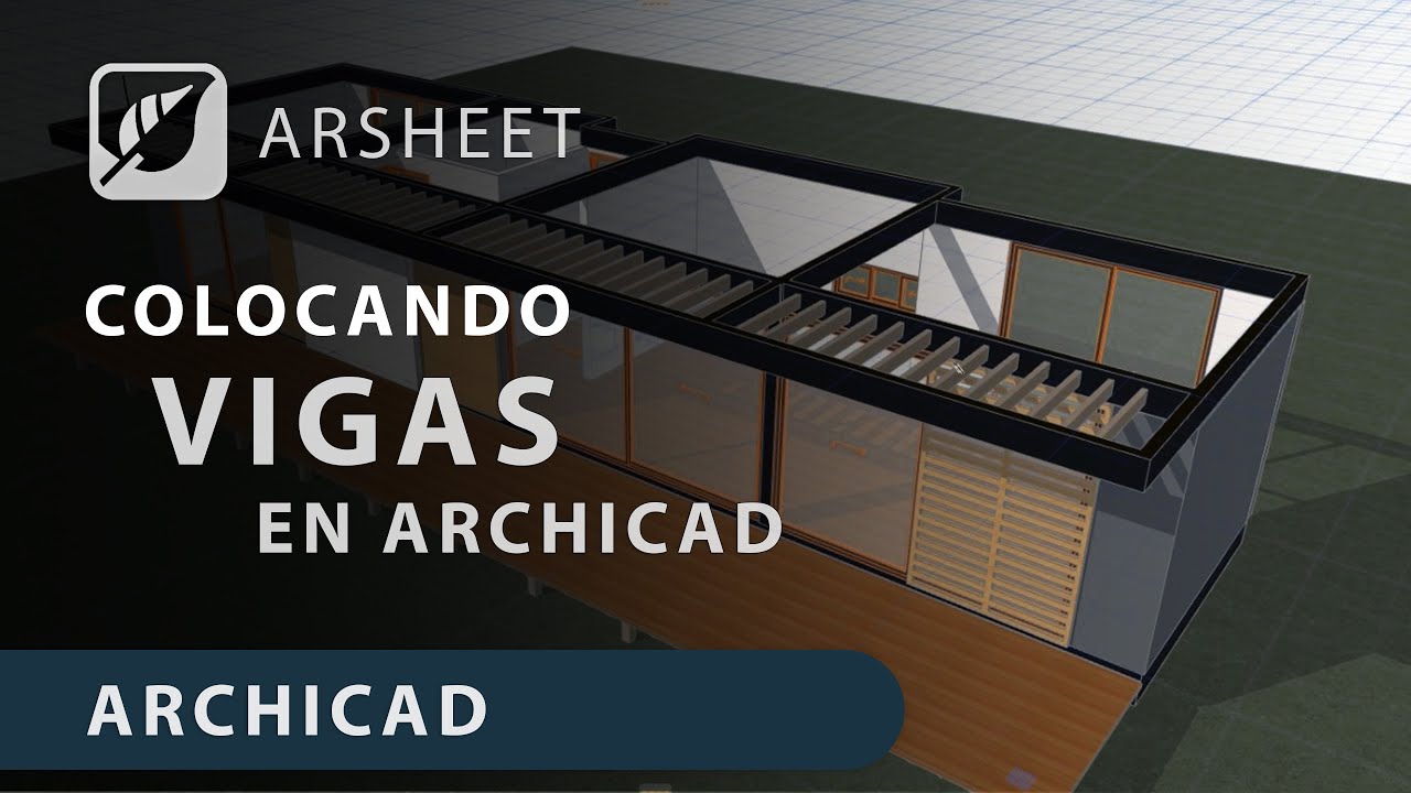Archicad - Colocando Vigas