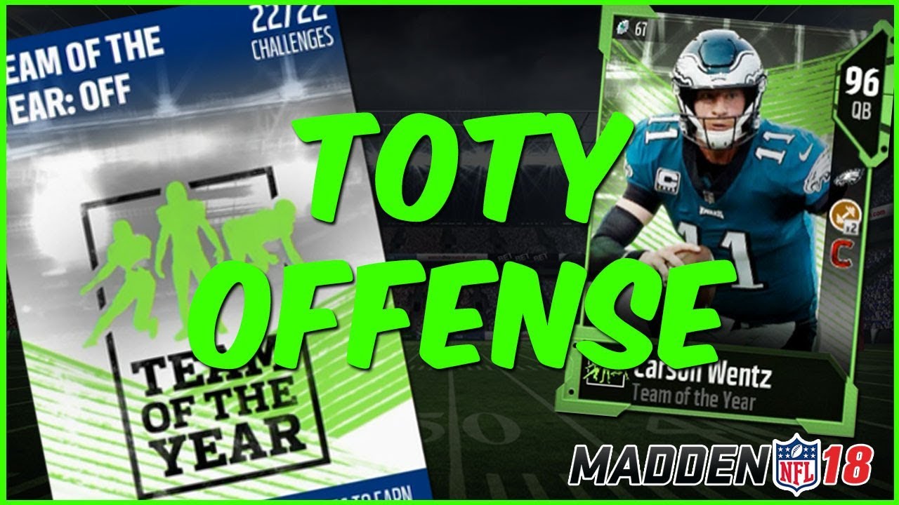 MUT 18 Pack Opening | TOTY Offense Pack Opening - We Got LTD Nick Foles!