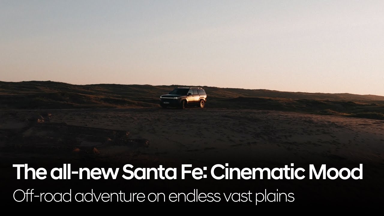 The all-new Santa Fe: Cinematic Mood | Off-road adventure on endless vast plains