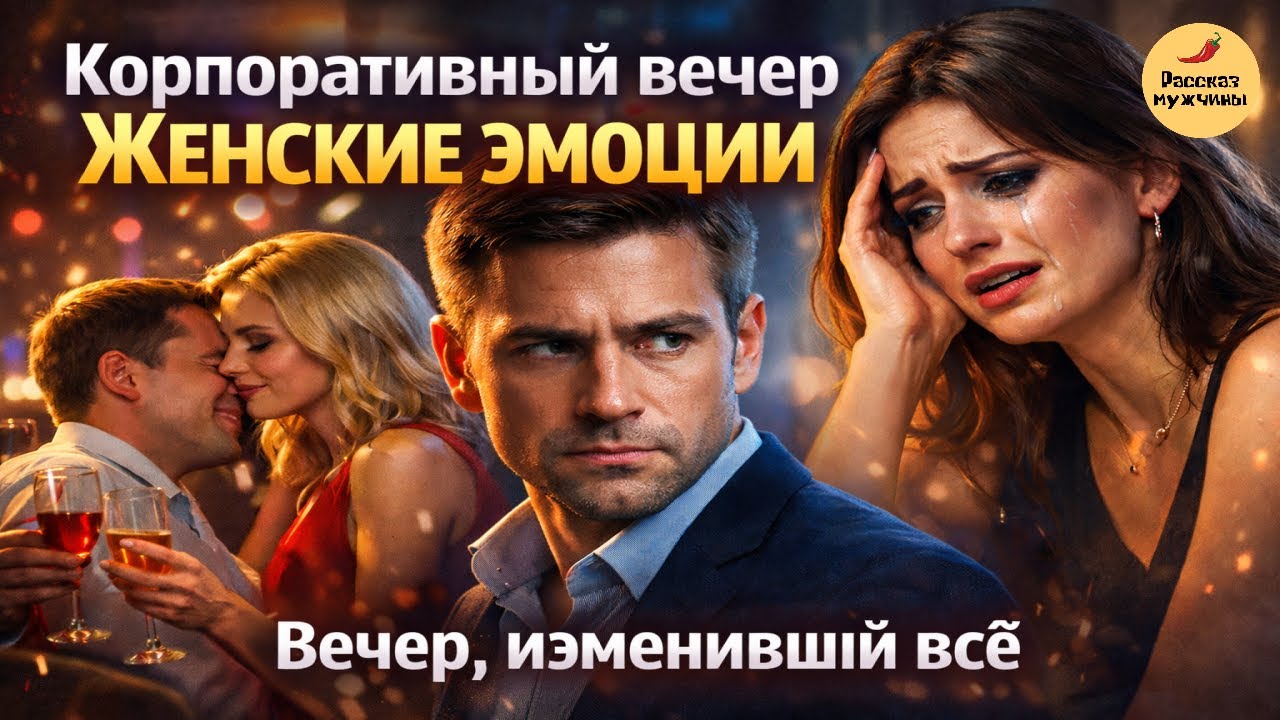 Корпоративный вечер. Женские эмоции. Вечер, изменивший всё | Рассказ мужчины