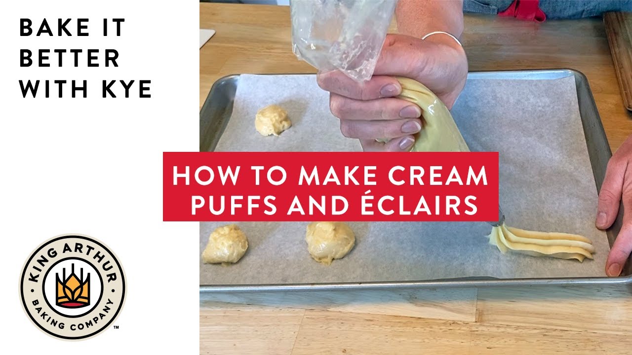Как приготовить пирожные с кремом и эклеры — Bake It Better With Kye