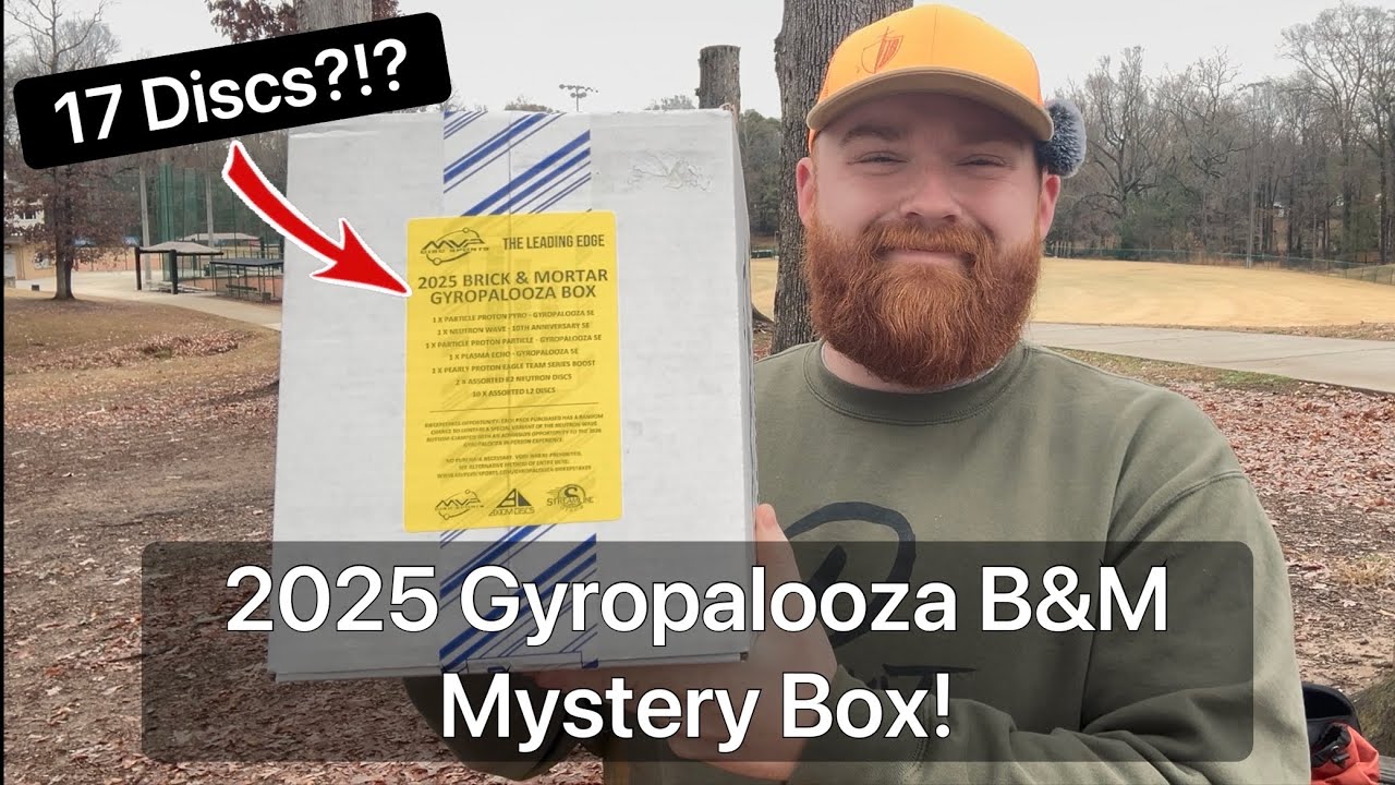 17 дисков в одной коробке? Загадочная коробка Gyropalooza 2025.
