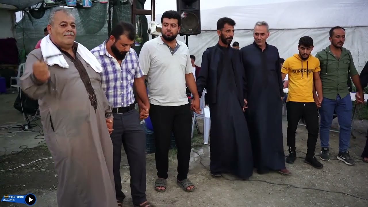 افراح العشيرة النعيم العريس خالد عيسى رحمون -فنان حسام الشيخ . مايسترو سيموجان . فيديو فرهاد ج 3