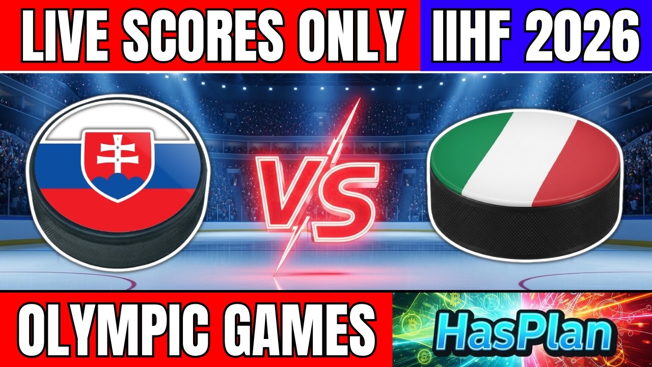 🔴 Slovakia vs Italy | Slovensko Taliansko hokej olympiada 2026 Live Score #olympicgames #livescore