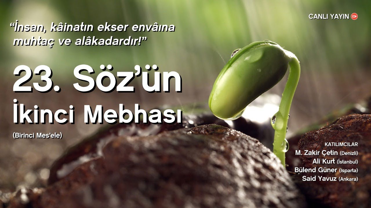 23. Söz 2. Mebhas - 1