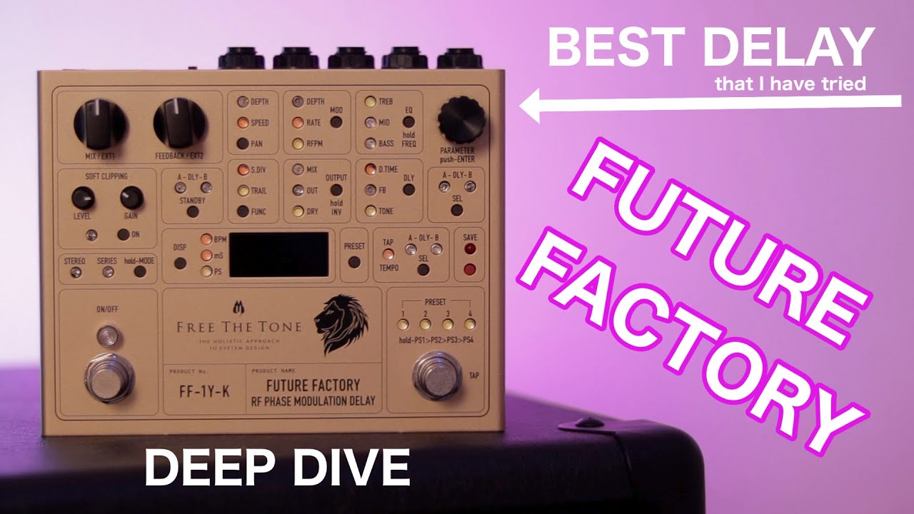C3PO DELAY? Every Button on the Free The Tone’s Future Factory Delay (Ken Signature) Explained.