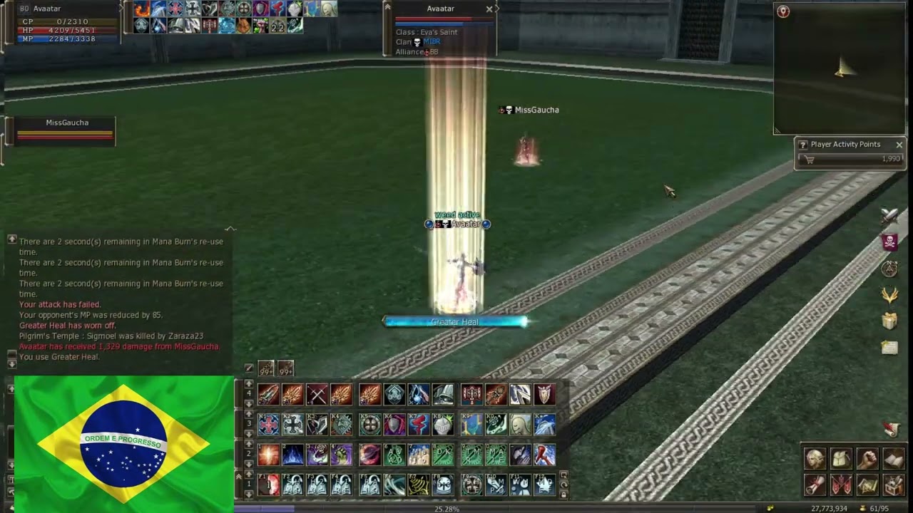 Eva's Saint Olympiad interlude L2 EpicFail 9x