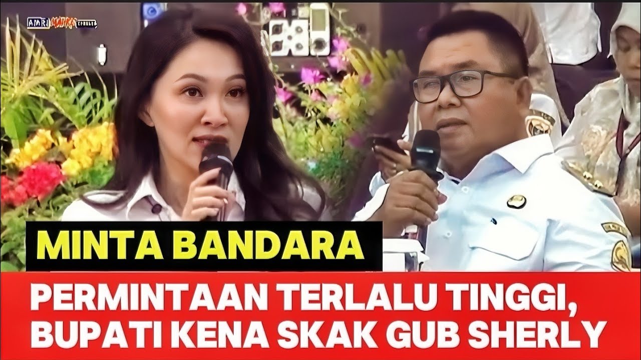 JAWABAN CERDAS GUB SHERLY DIMINTA BANGUN BANDARA OLEH BUPATI TALIABU YANG SUSAH TRANSPORTASI 