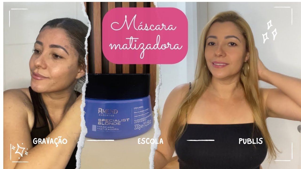 Máscara matizadora SPECIALIST BLOND/AMEND