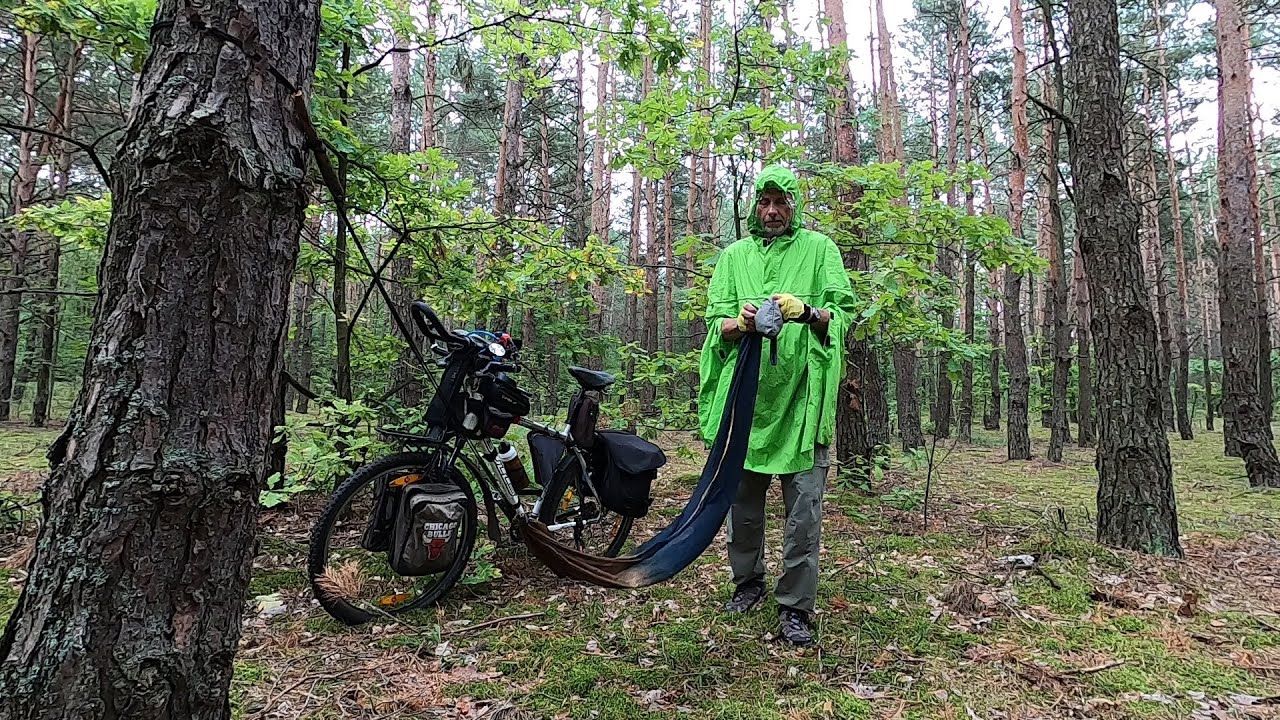 Літня велоподорож.  Озера, ліси.