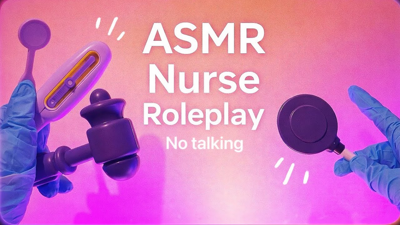 ASMR DOCTOR  👩‍⚕️ 5 MIN ROLEPLAY  | No Talking |  Triggers | Gentle movements 