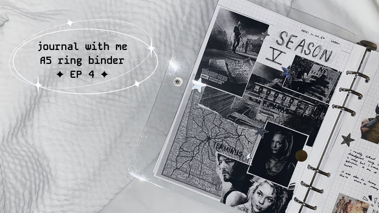journal with me ✦ A5 ring binder ✦