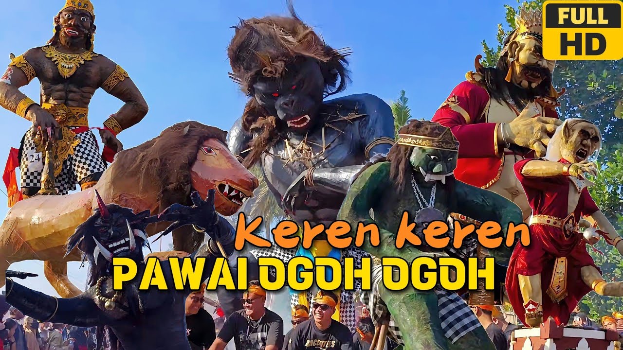 Pawai Budaya Ogoh ogoh Keren di Jogja | Full Ogoh-ogoh Serem