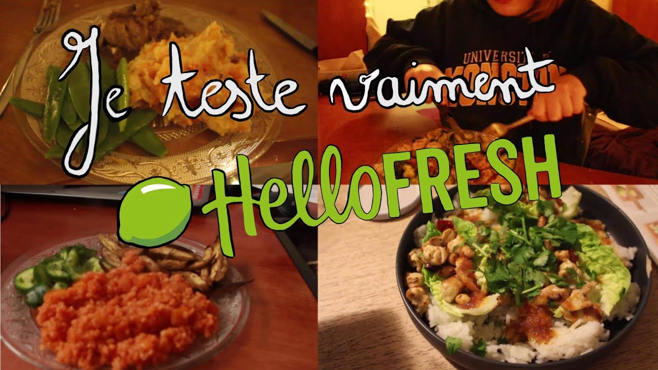 Je teste VRAIMENT : Hello Fresh