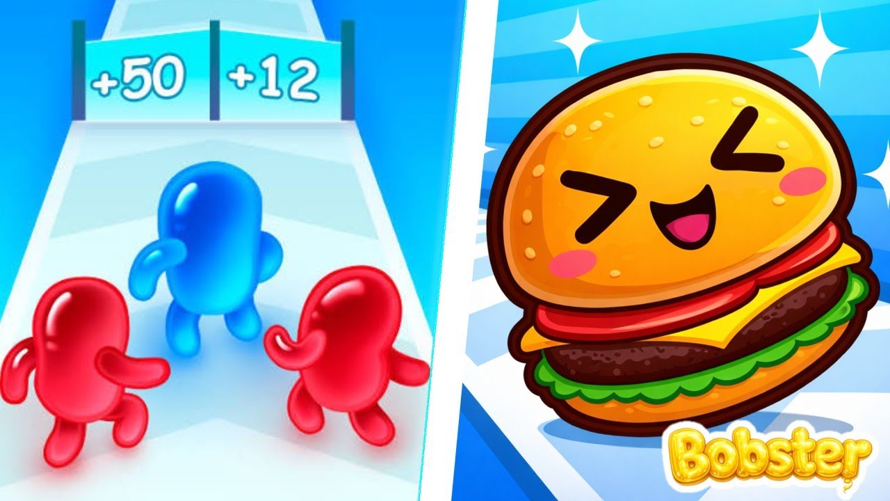 Join Blob Clash 3D vs Food Run - All Levels SpeedRun Gameplay iOS, Android EP1