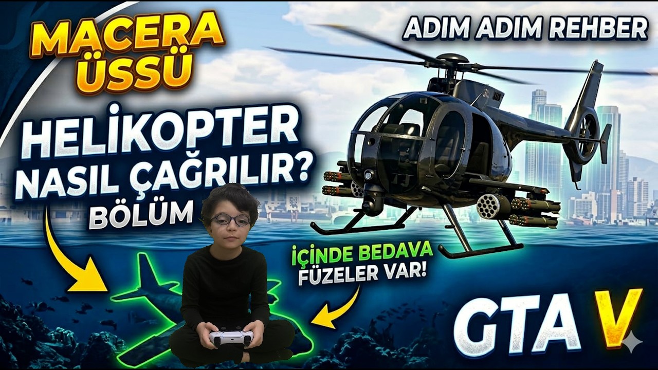 GTA 5 Helikopter Çağırma Hilesi! 🚁