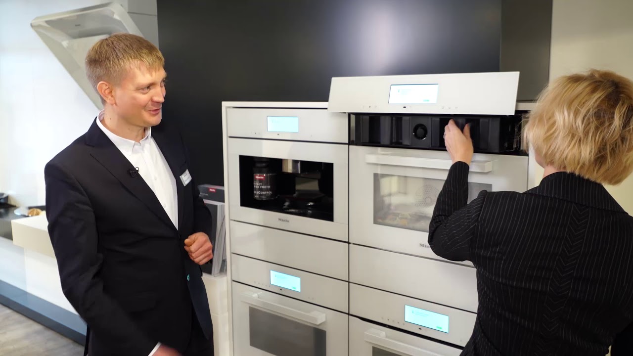 Демонстрация комби пароварки и вакууматора Miele