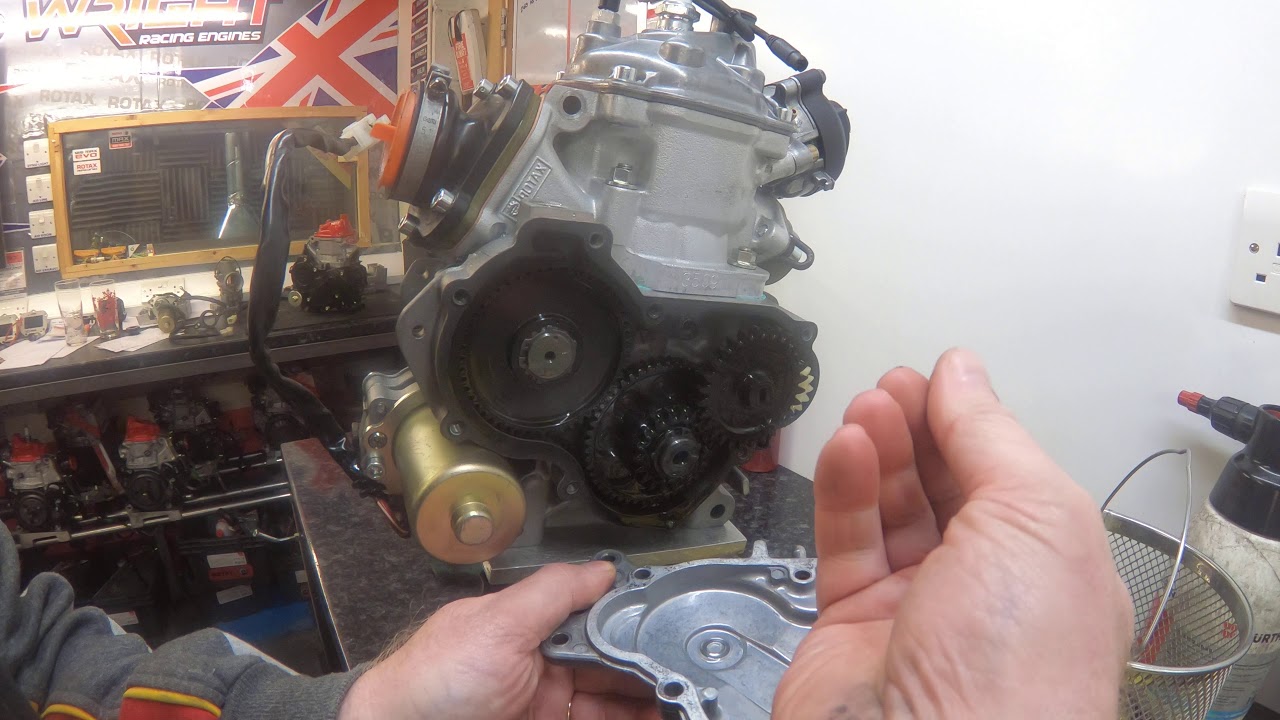 Rotax Gears changing and rebuilding Part 1 of 2