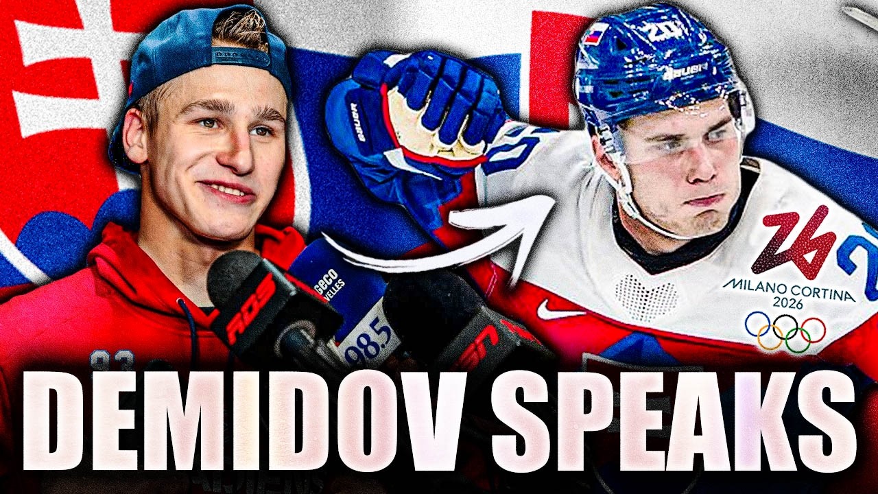 IVAN DEMIDOV SPEAKS OUT BIG TIME ON THE 2026 OLYMPICS & JURAJ SLAFKOVSKY