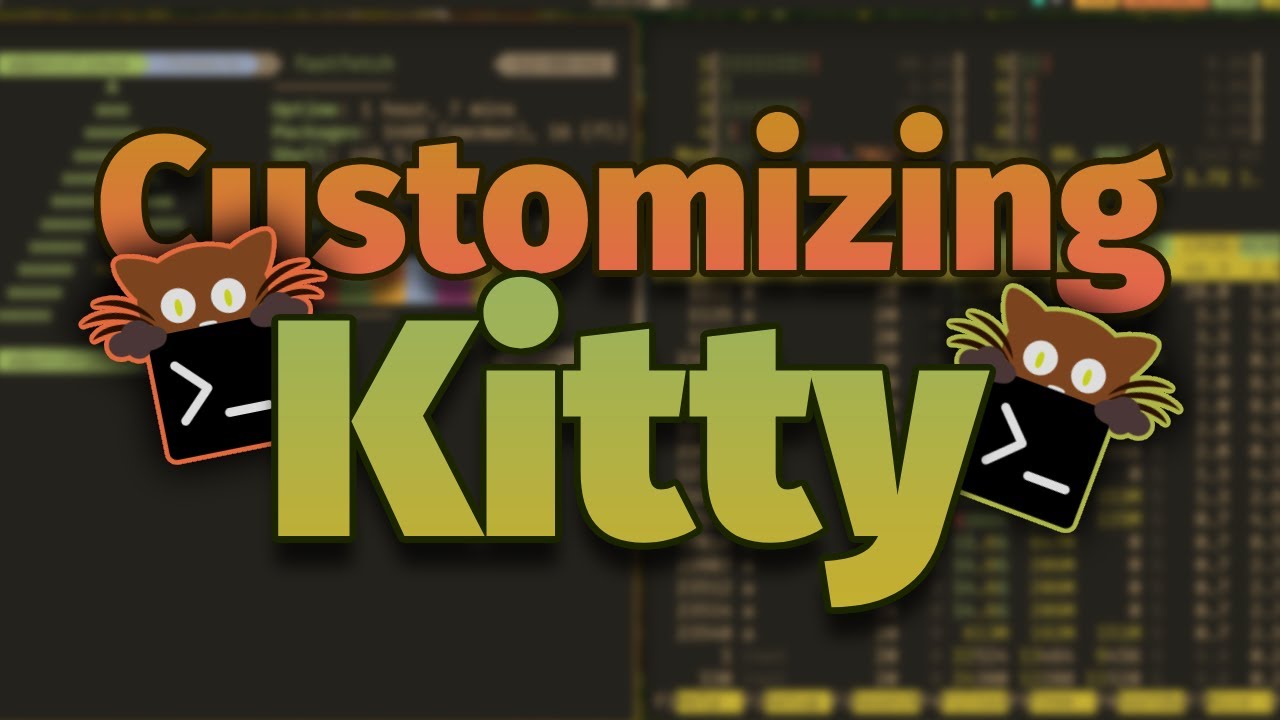 Как быстро настроить Kitty Terminal