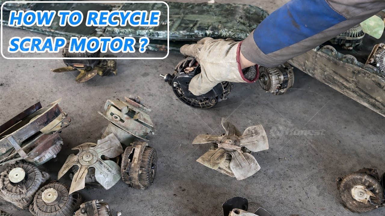 More benifits - Inside the Scrap Electric Motor Recycling Process