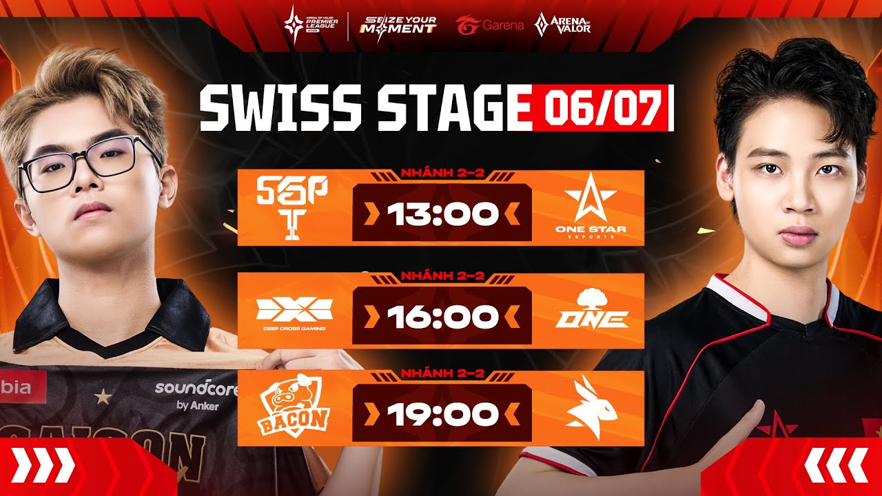 SGP vs 1S | DCG vs ONE | BAC vs EA | NHÁNH 2-2 | SWISS STAGE -  APL 2025 (NGÀY 06/07)