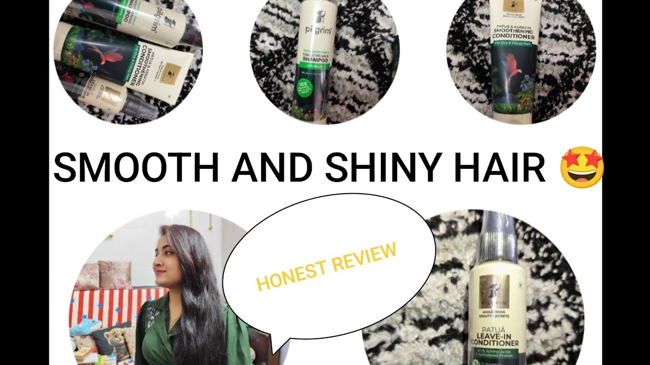 SIMPLE AND EASY HAIR CARE ROUTINE FOR SHINY SMOOTH HAIR - PILGRIM PRODUCTS HONEST REVIEW