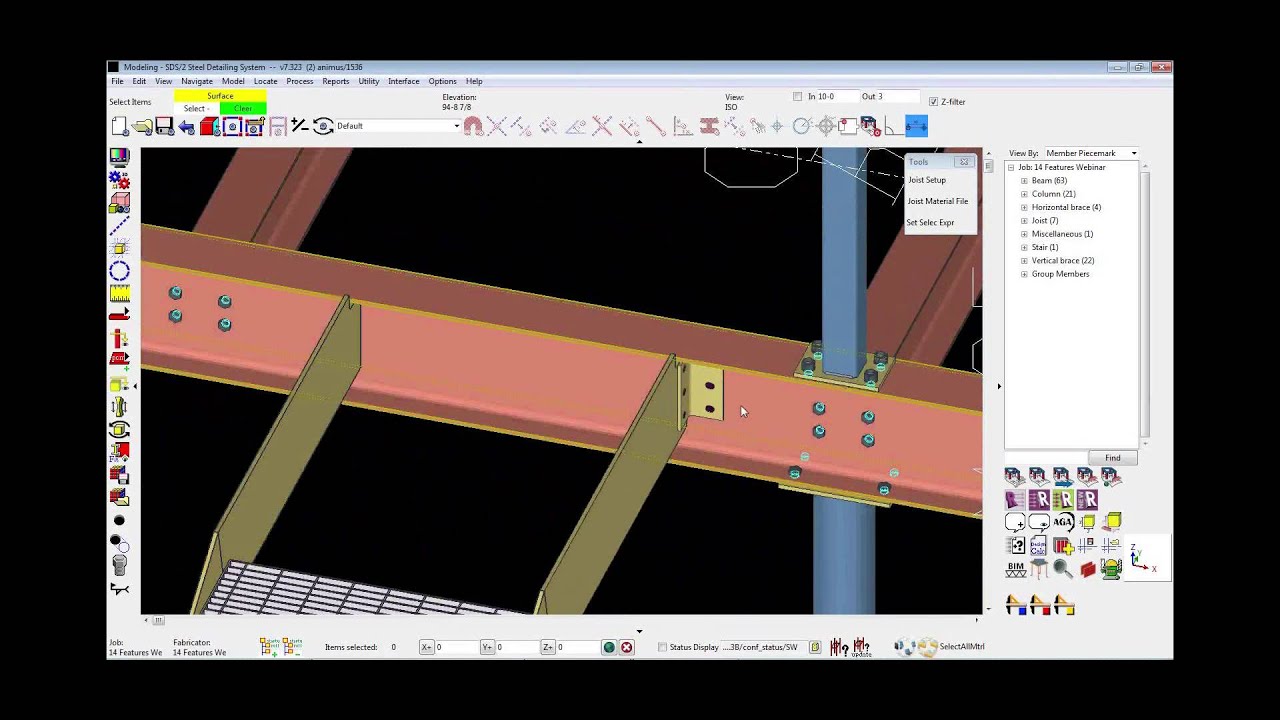 SDS/2 Webinar: 14 Tools and Features for '14