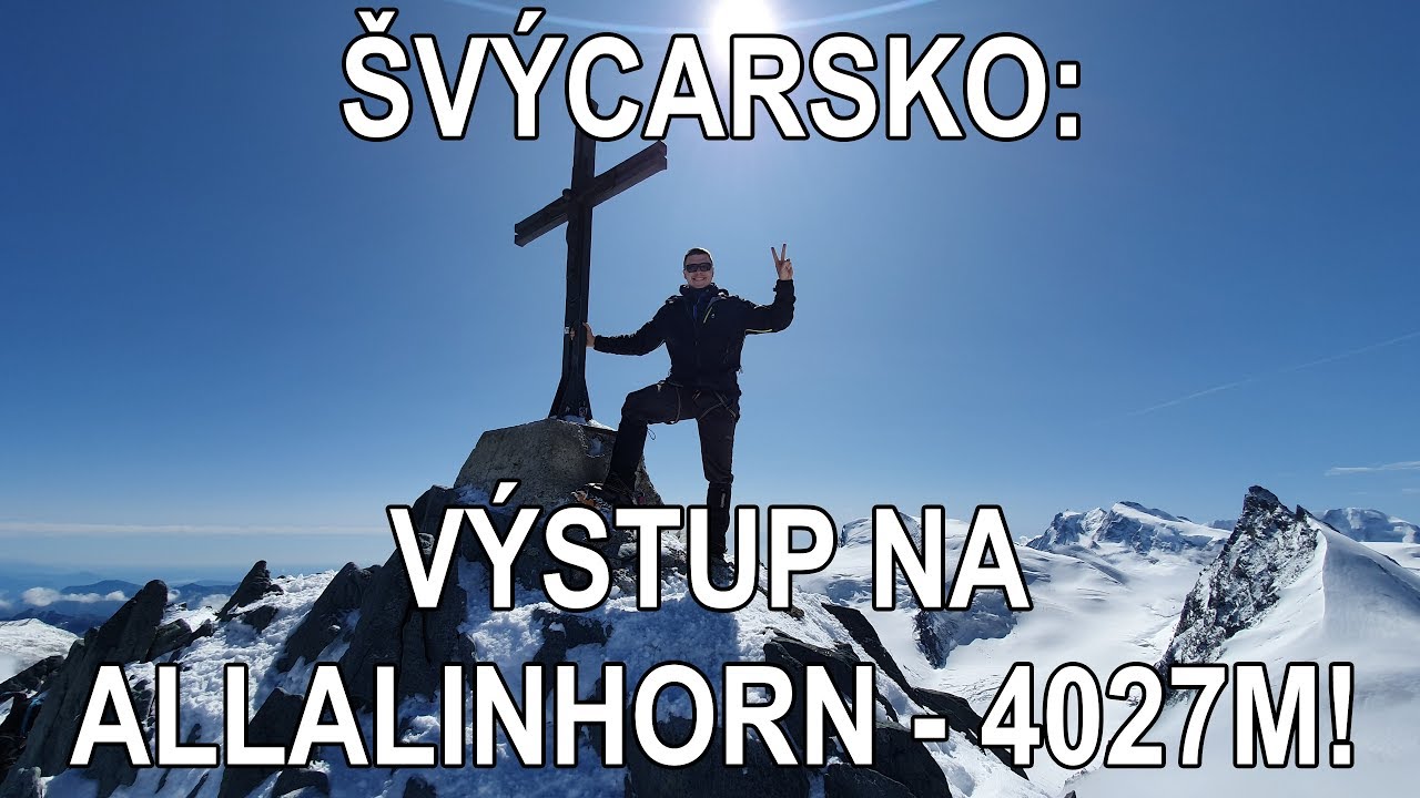 Švýcarsko: výstup na Allalinhorn - 4027m!