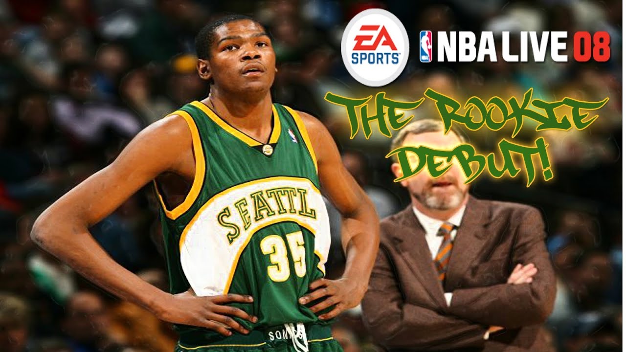 NBA Live 2008 - (XBOX360) - Kevin Durants Rookie Debut In Denver!