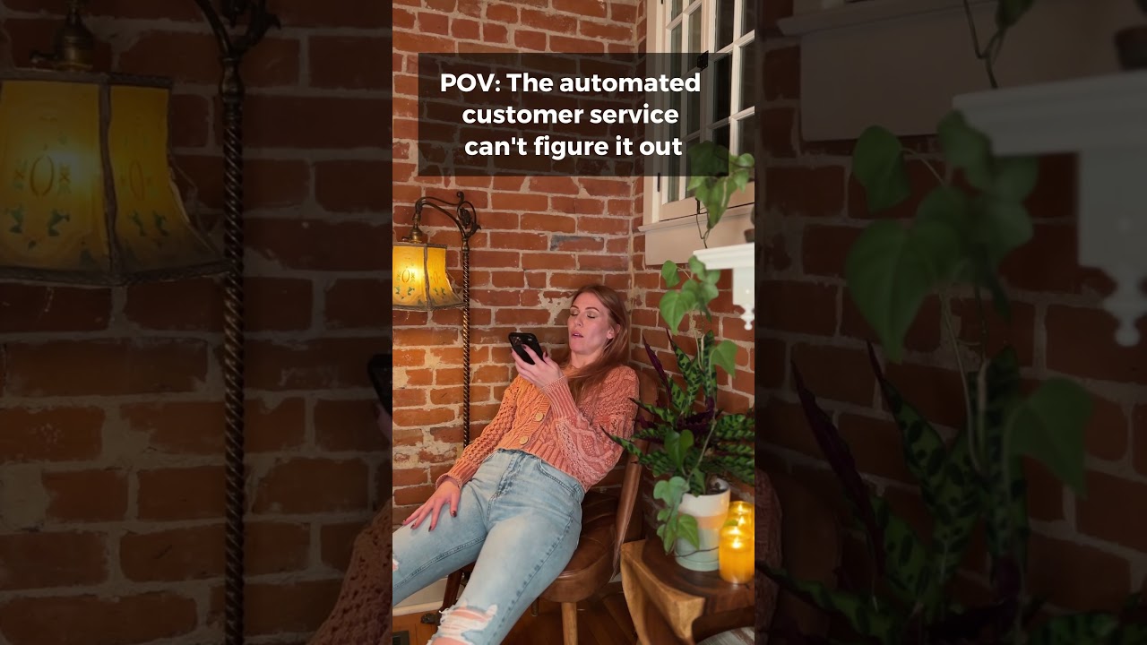 POV: The automated customer service can't figure it out...🤬 