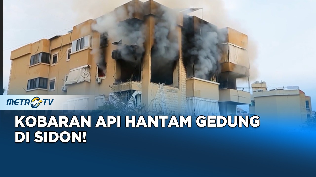 Serangan Udara Israel Hantam Sidon, 4 Tewas!