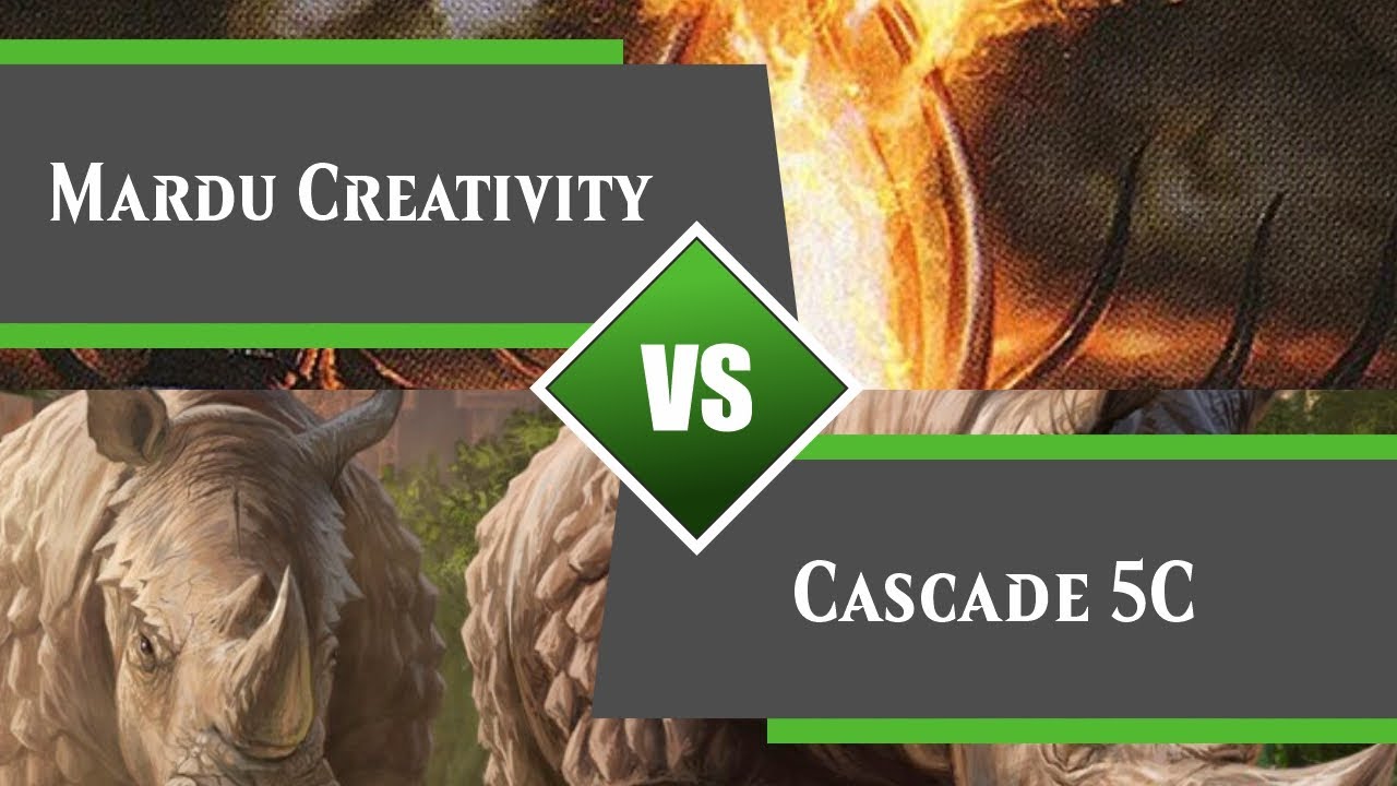Round 1 | Mardu Creativity vs Cascade 5C  | Live duel tournament 🏆 | Modern | MTGO