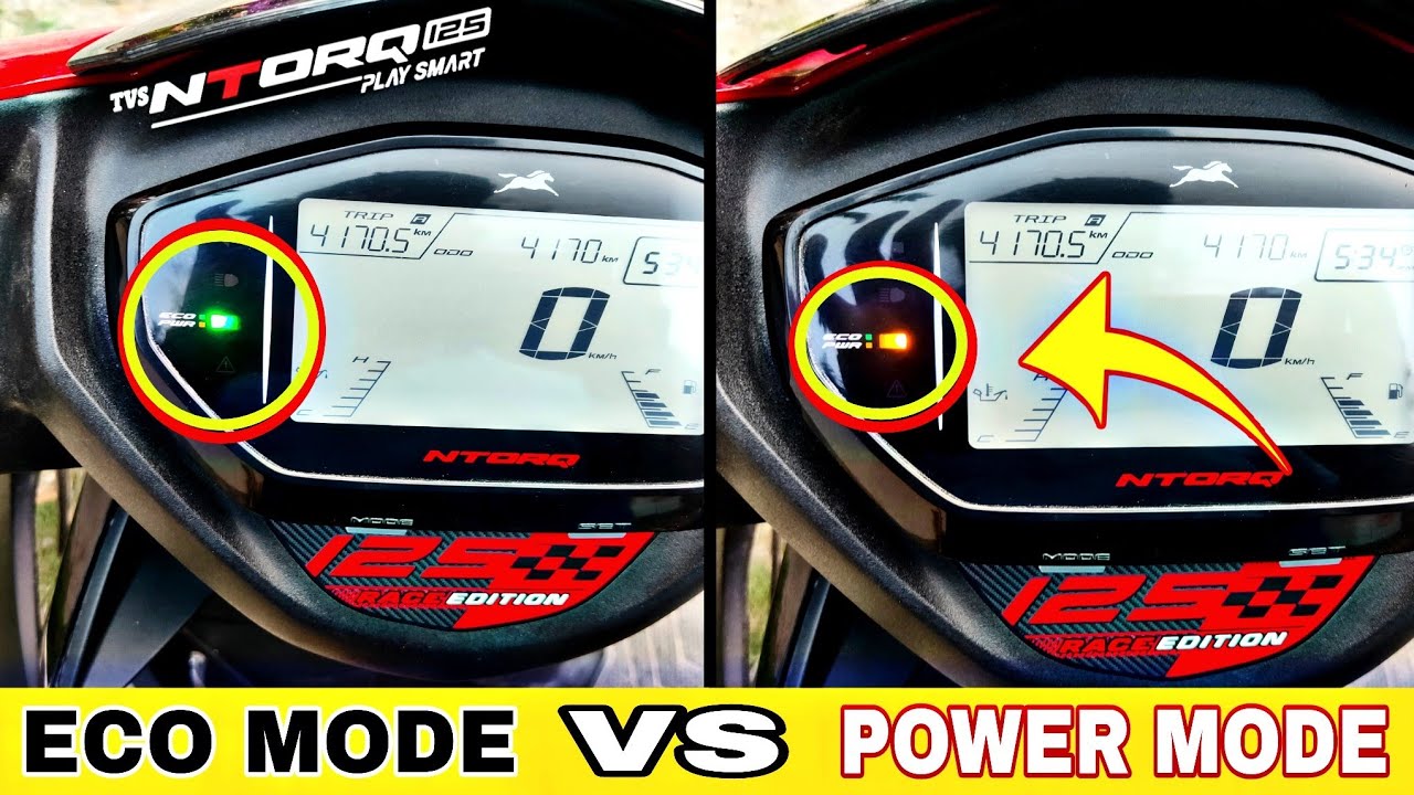 TVS NTORQ BS6 RACE EDITION Eco Mode and Power mode Explained in Hindi | KD EDITION |