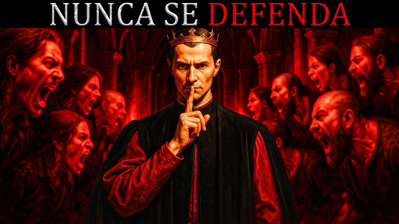 Por que se defender ESTÁ te DESTRUINDO (e você nem percebe) Maquiavel