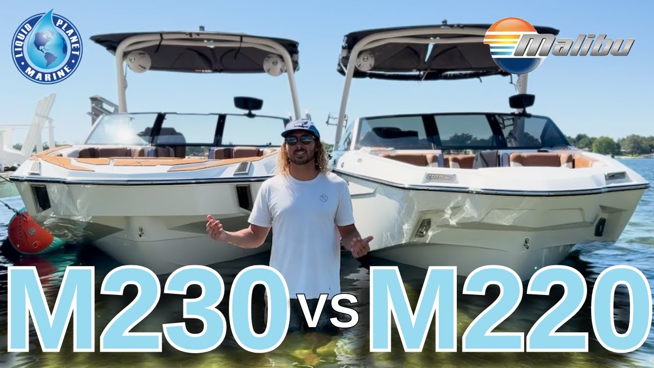 The MALIBU M220 vs M230 | Interior and Wave Comparison