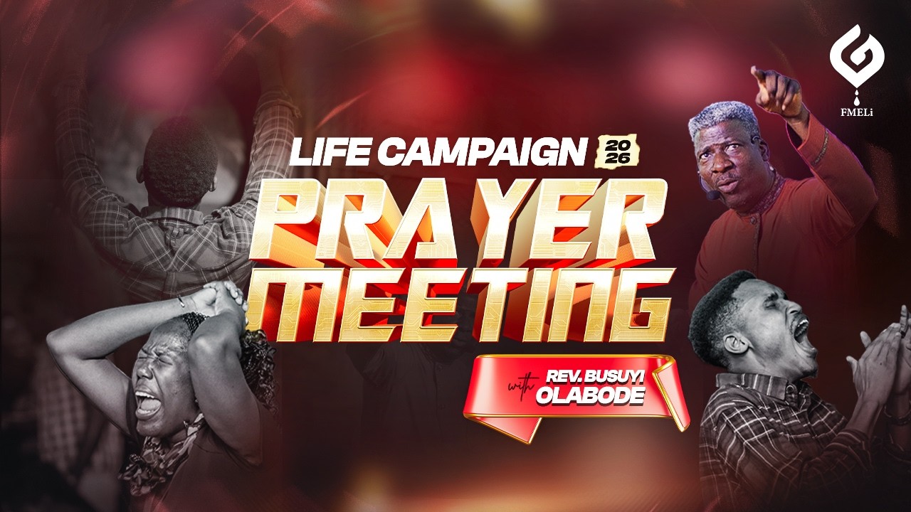 LIFE CAMPAIGN PRAYER MEETING'26 || TUE.24TH FEBRUARY, 2026.