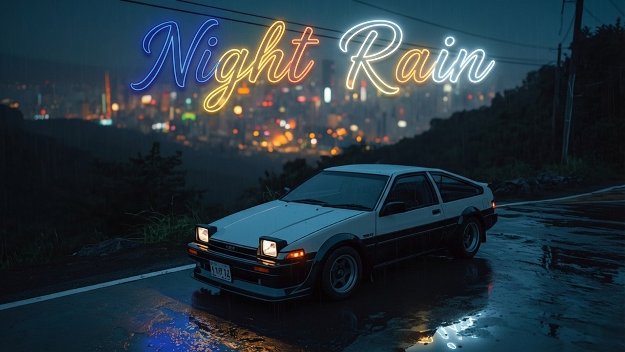 Night Rain — Chill Rap & Hip Hop Instrumentals (1 Hour Lofi mix)