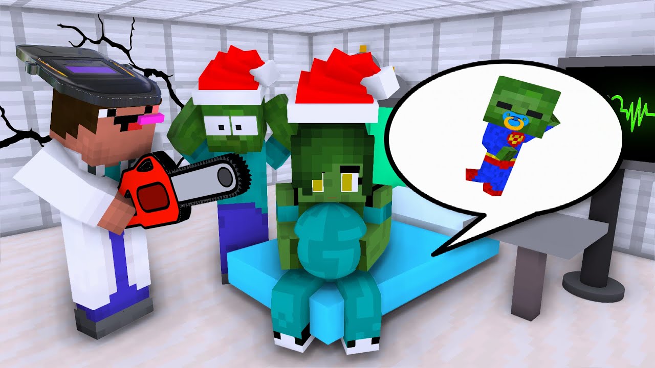 Minecraft, Doctor Cute Girl , Surgery, Dentist - BigSChool Animation