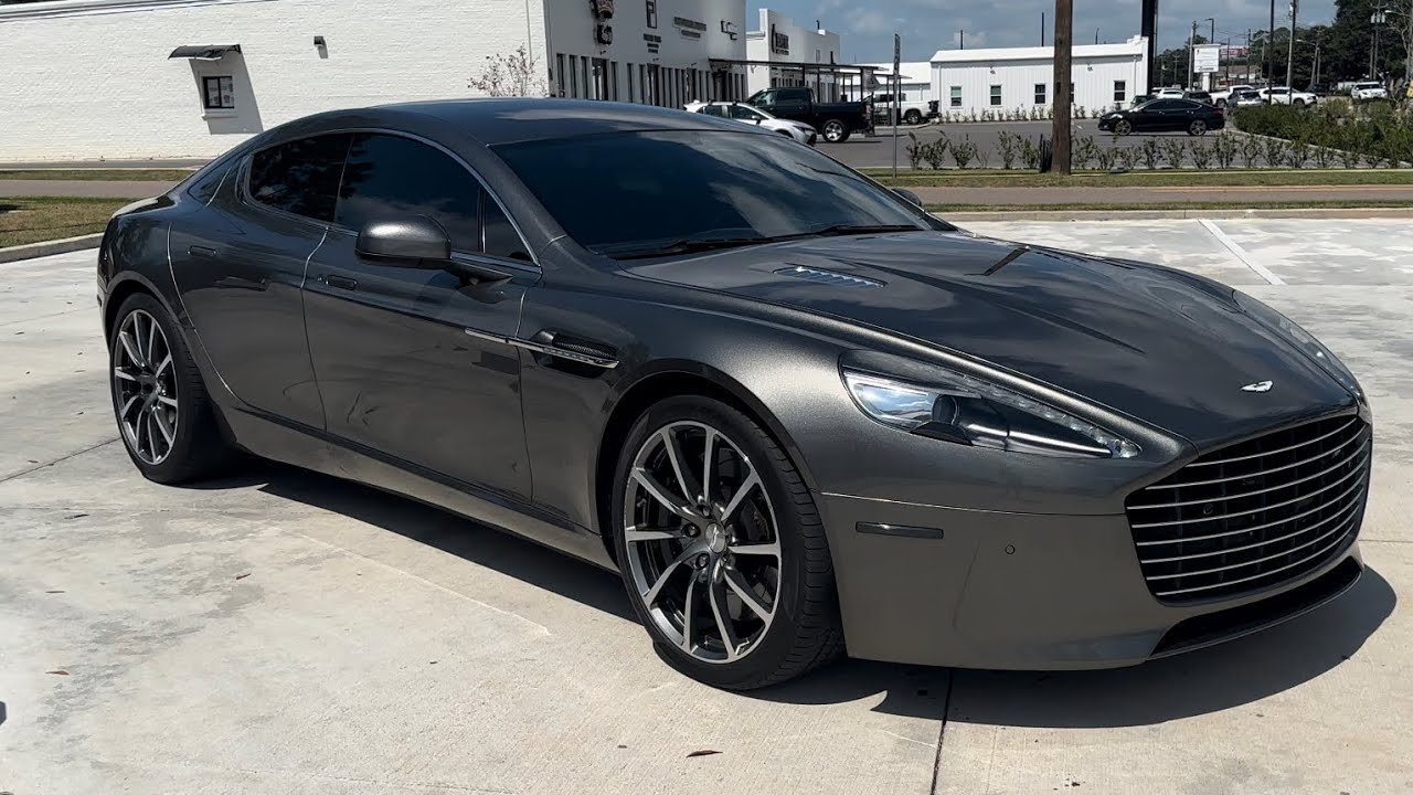 Aston Martin Rapide S: Dynamic Drive Experience & V12 Symphony in 4k