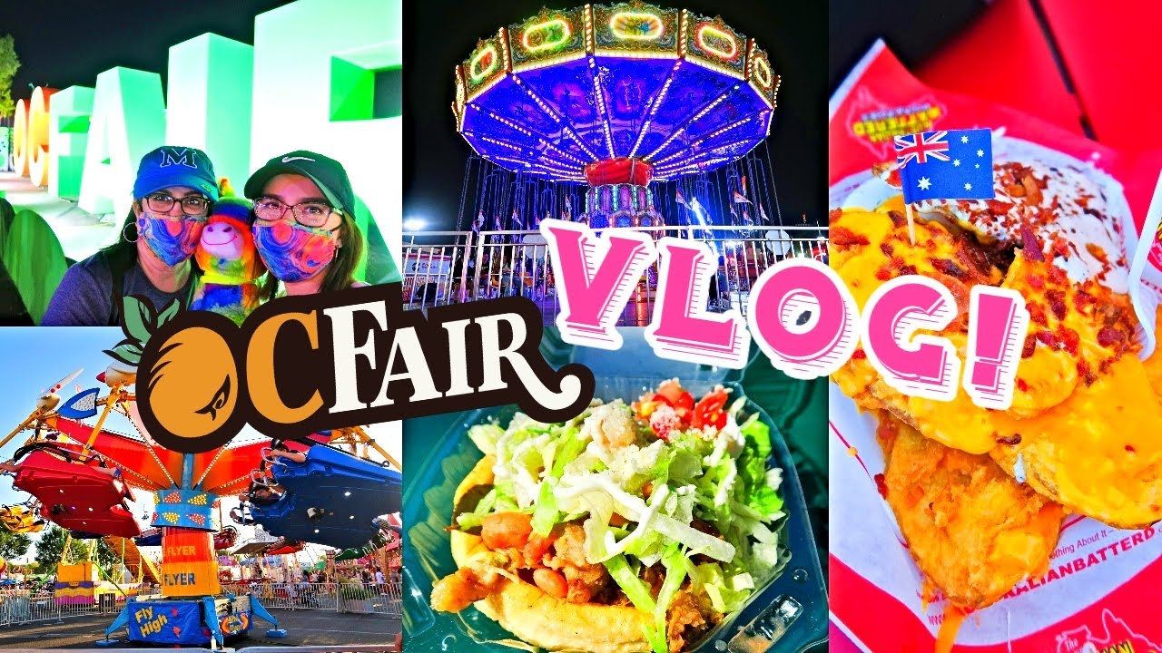 OC FAIR VLOG 2021 - Games, Rides & Eating Delicious Fair Food!