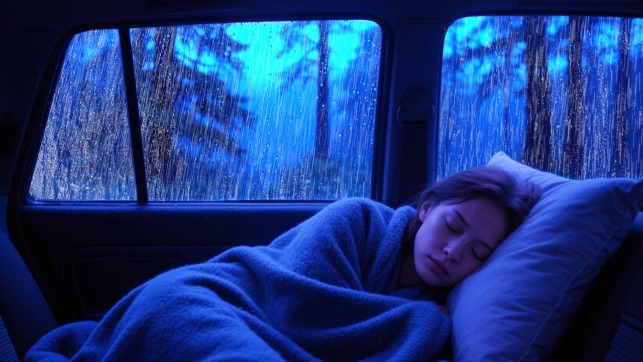 Chuva ao Anoitecer 🍃 Relaxamento Profundo para Mente Ansiosa