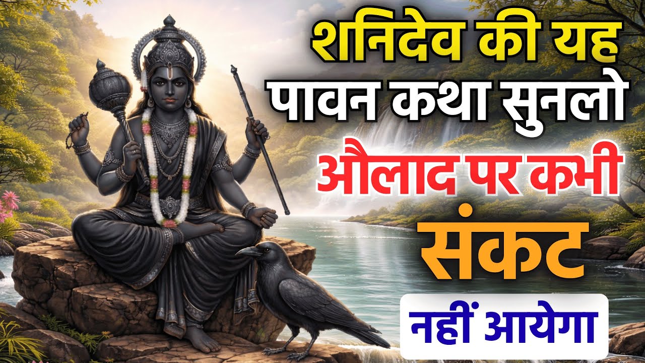 शनिदेव की यह पावन कथा सुन लो, औलाद पर कभी संकट नहीं आएगा !